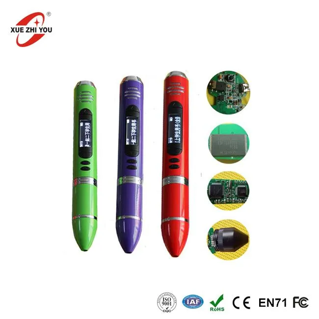 डिजिटल टॉक पेन एड्यू इलेक्ट्रॉनिक ऑडियो पेन