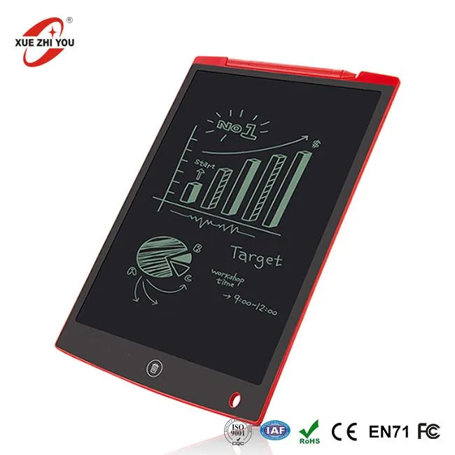 12 इंच एलसीडी बच्चों लेखन बोर्ड