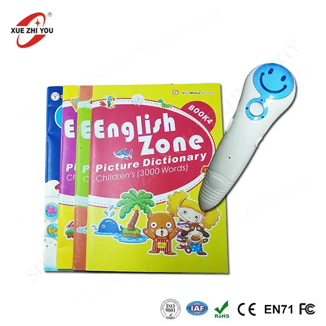 बच्चों साउंड बुक रीडिंग पेन