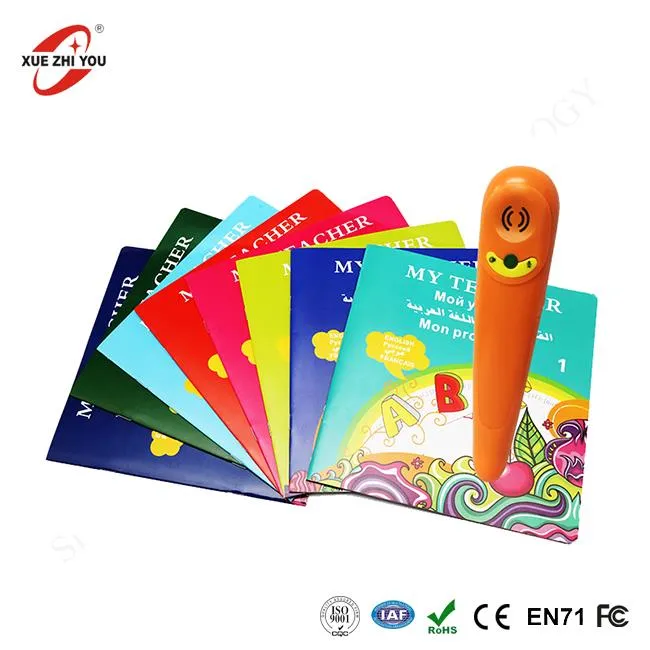 बच्चों की खिलौना पढ़ें पेन लर्निंग ऑडियो पुस्तकें